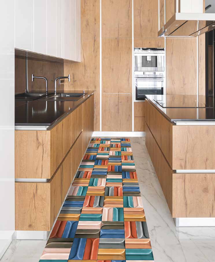 Küchenläufer Teppichläufer Läufer Flur Küchenteppich rutschfest pflegeleicht Nuvia Breite 52cm 100 x 52 cm