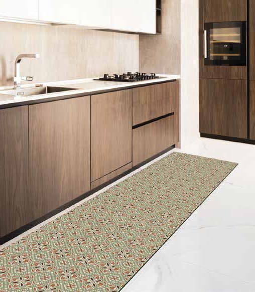 Küchenläufer Teppichläufer Läufer Flur Küchenteppich rutschfest pflegeleicht Cavena Breite 52cm 100 x 52 cm