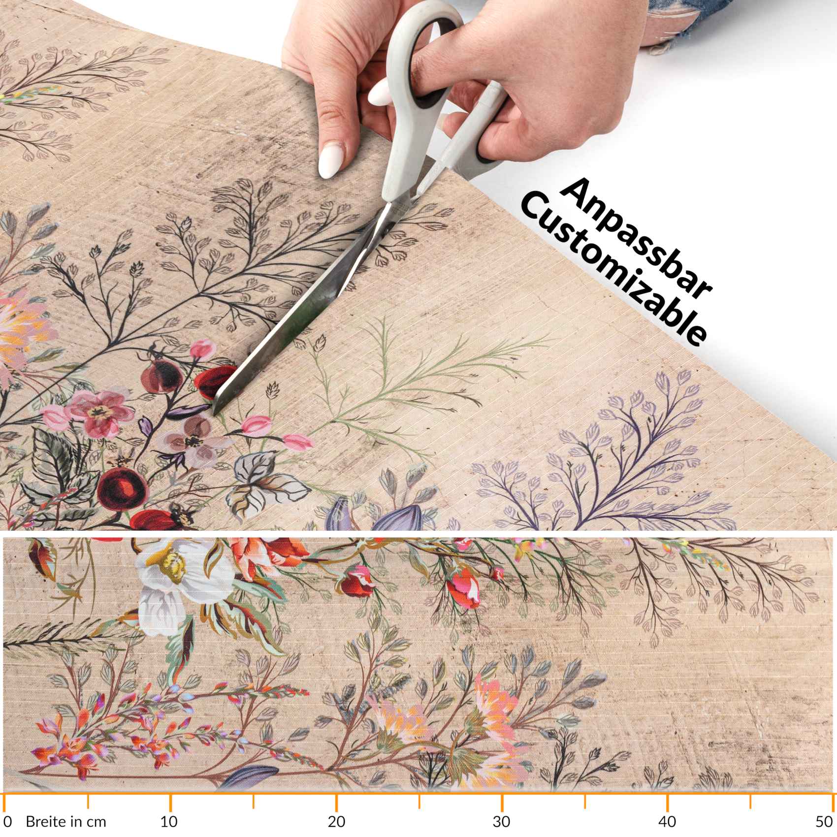 Küchenläufer Küchenteppich Läufer Flur Teppichläufer Sprinty Profumo Mehrfarbig 50cm Breit 100x52cm