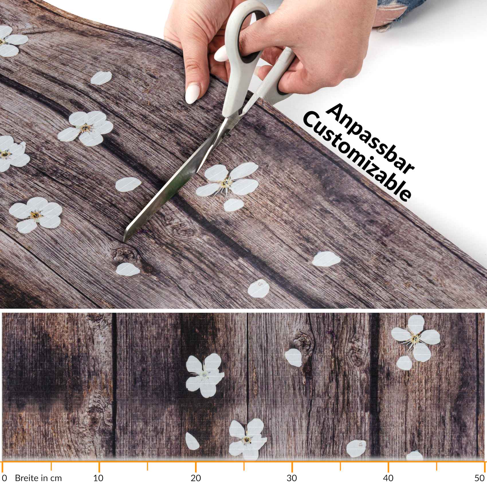 Küchenläufer Küchenteppich Läufer Flur Teppichläufer Sprinty Spring Braun 50cm Breit 100x52cm