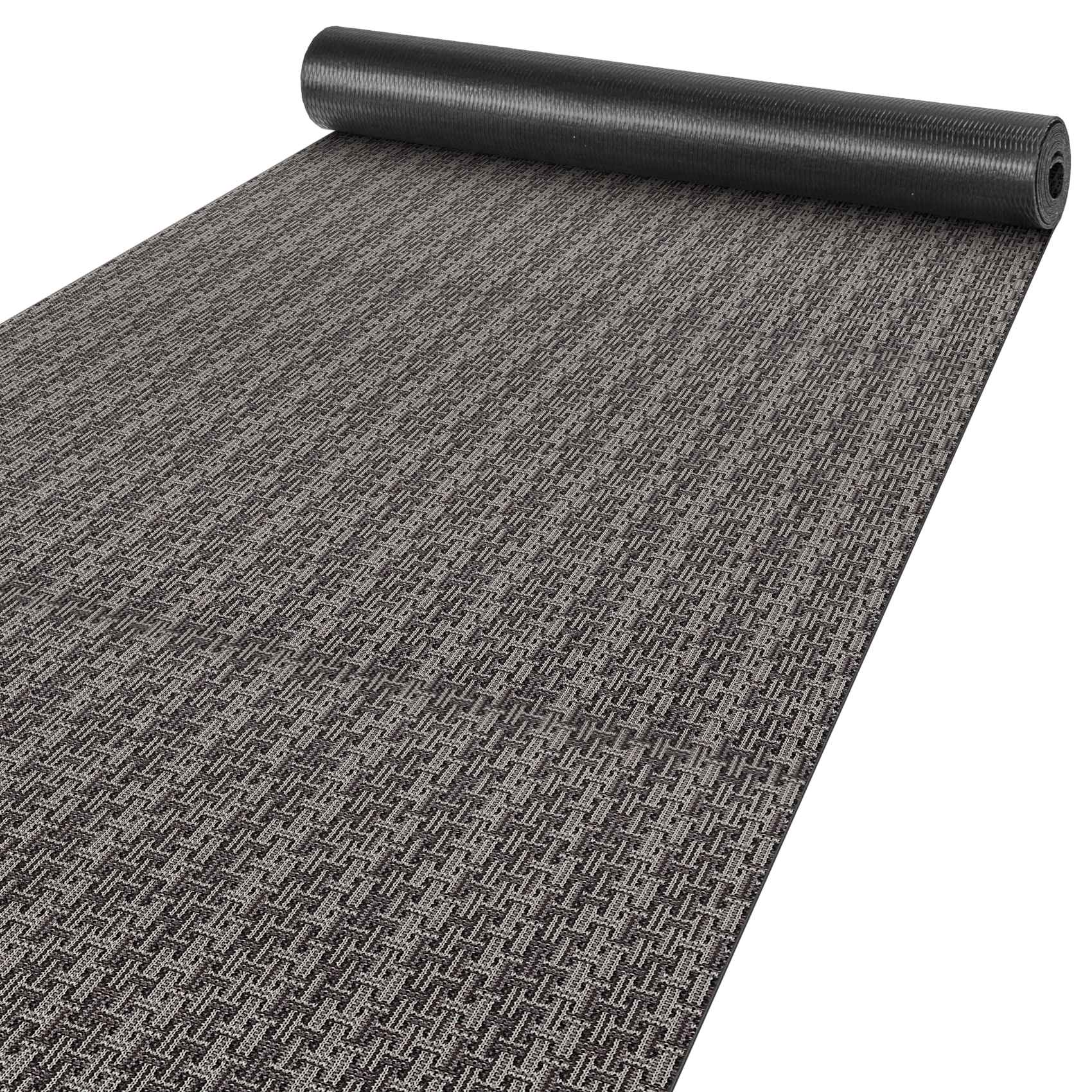 Teppichläufer Läufer Flur Küchenläuferwaschabr Textil Itaca Breite 50cm Braun 100x50cm