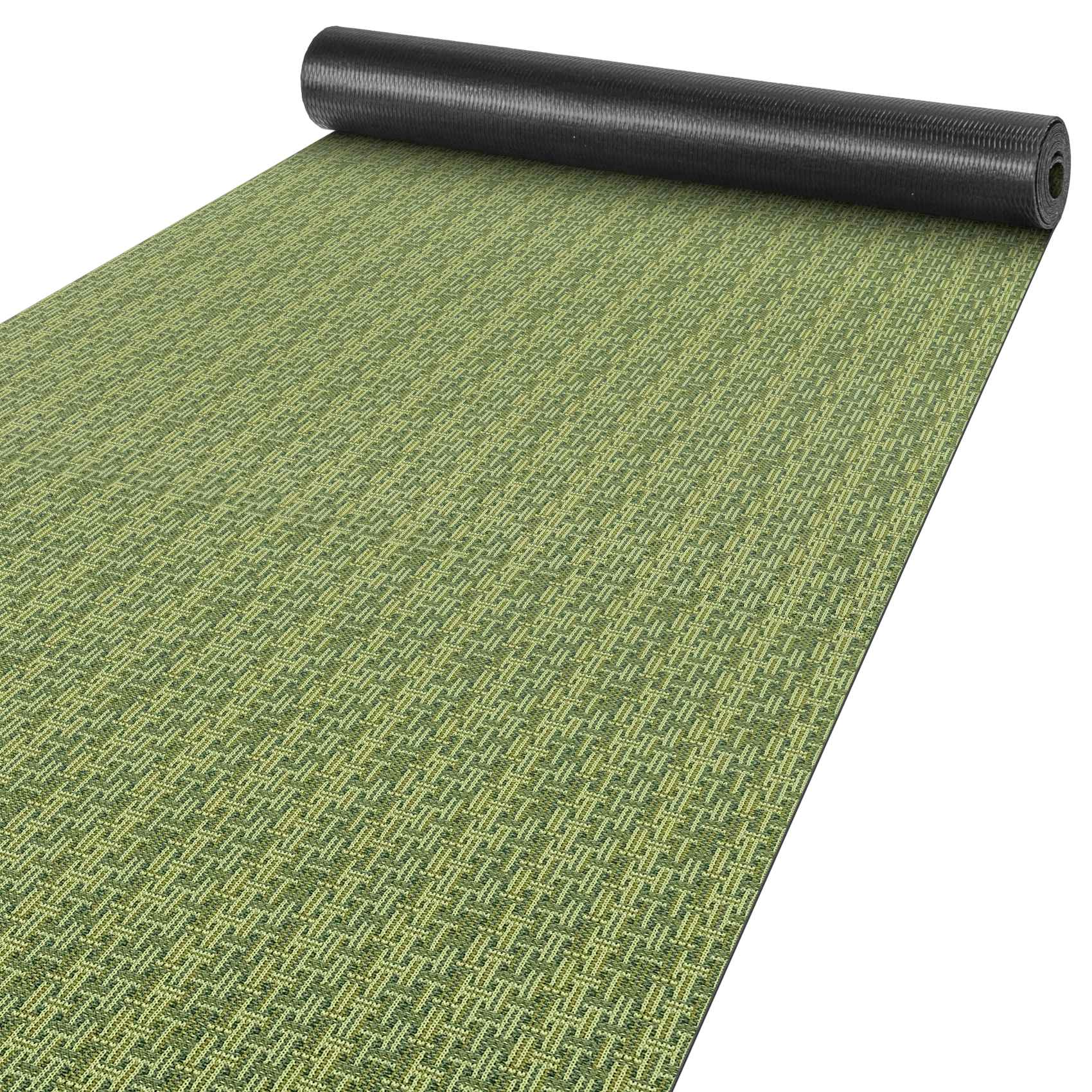 Teppichläufer Läufer Flur Küchenläuferwaschabr Textil Itaca Breite 50cm Grün 100x50cm