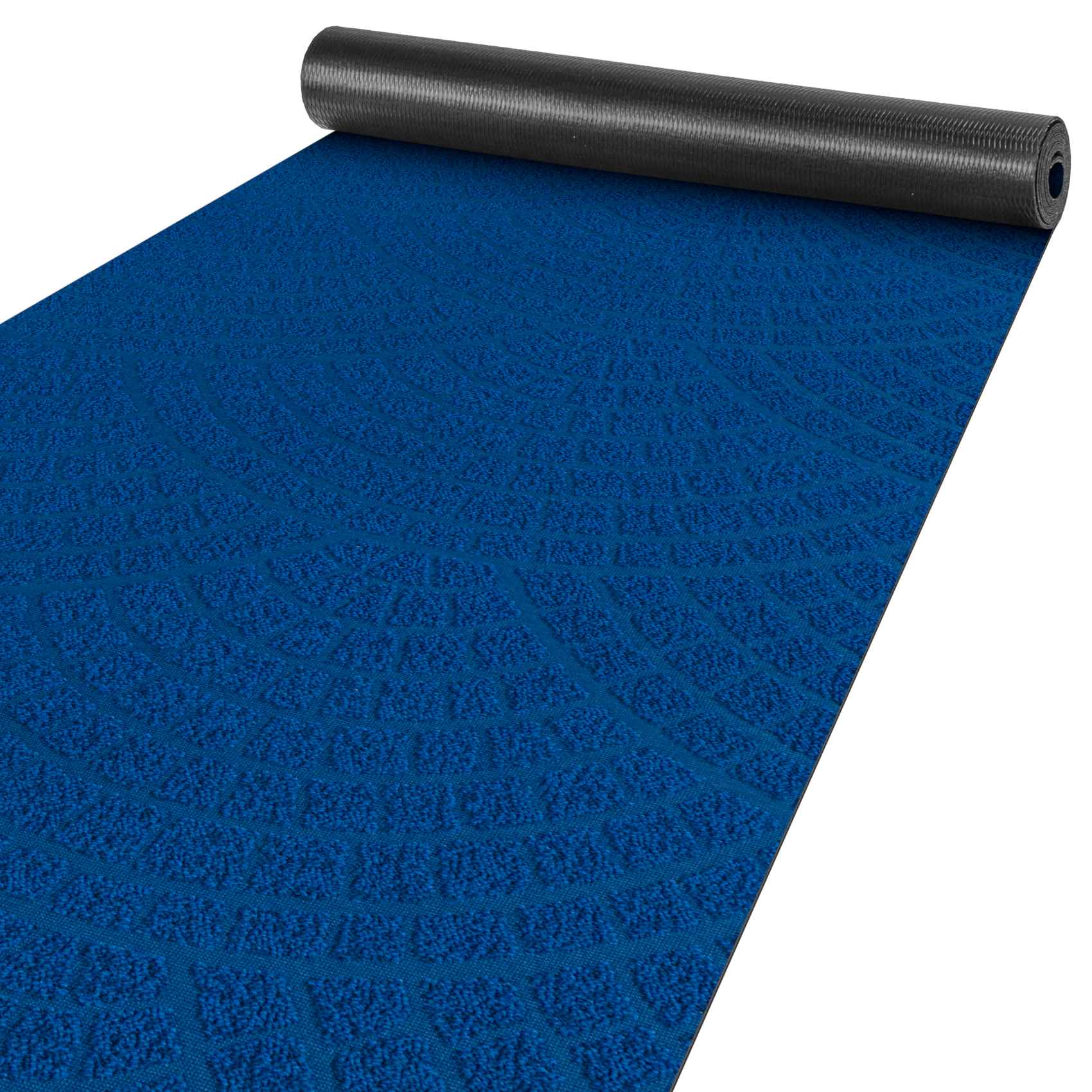 Läufer Flur Teppichläufer Küchenläufer Premium Läufer waschbar Davis Breite 50cm Blau 100x50cm