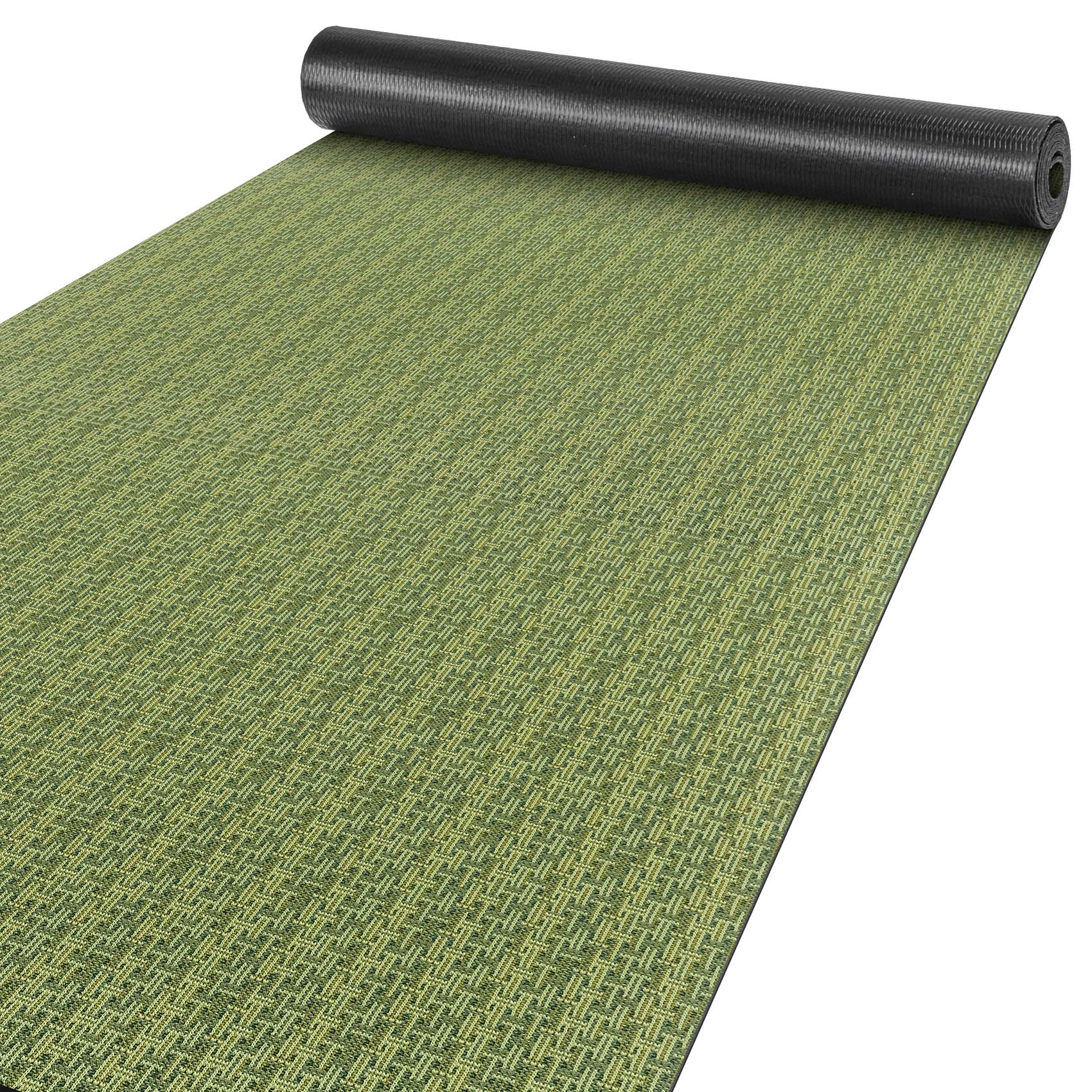 Küchenteppich Teppichläufer Läufer Flur waschbar Textil Itaca Breite 67cm Grün 100x67cm
