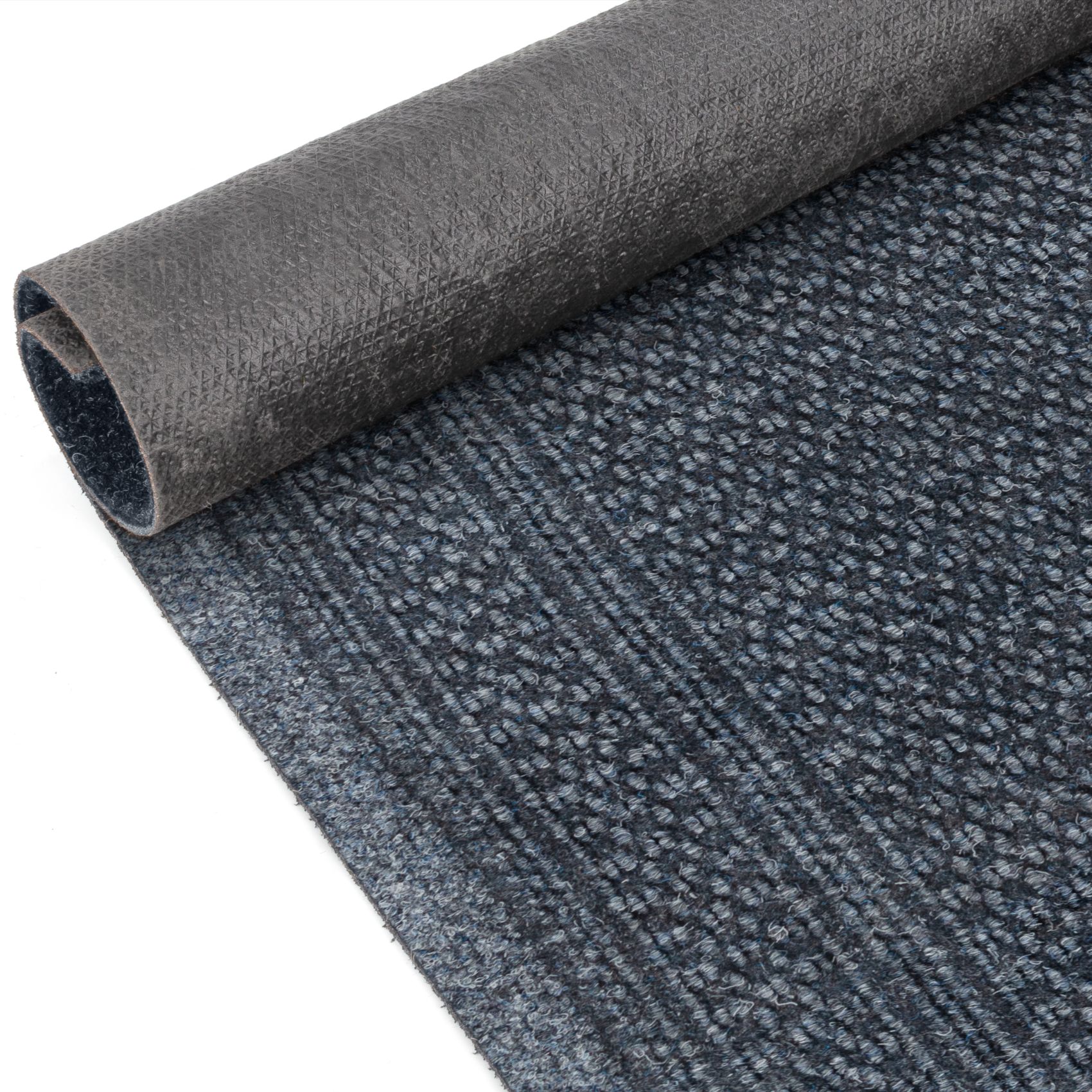 Teppichläufer Sauberlaufmatte Schmutzfangmatte Läufer Flur Meterware Aztek Breite 80cm Grau 100x80cm