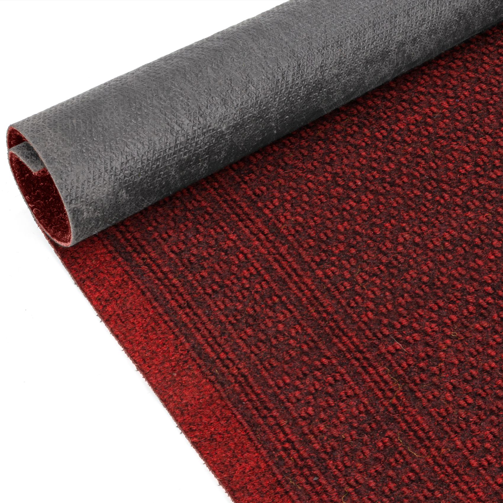 Teppichläufer Sauberlaufmatte Schmutzfangmatte Läufer Flur Meterware Aztek Breite 80cm Rot 100x80cm