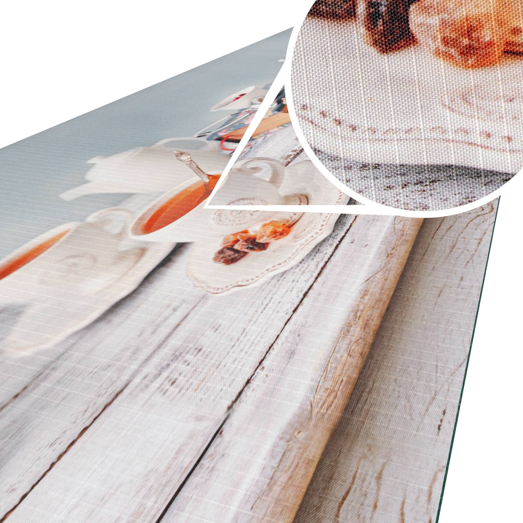 Küchenläufer Küchenteppich Läufer Flur Teppichläufer Sprinty Teezeit 52cm Breite 100x52cm