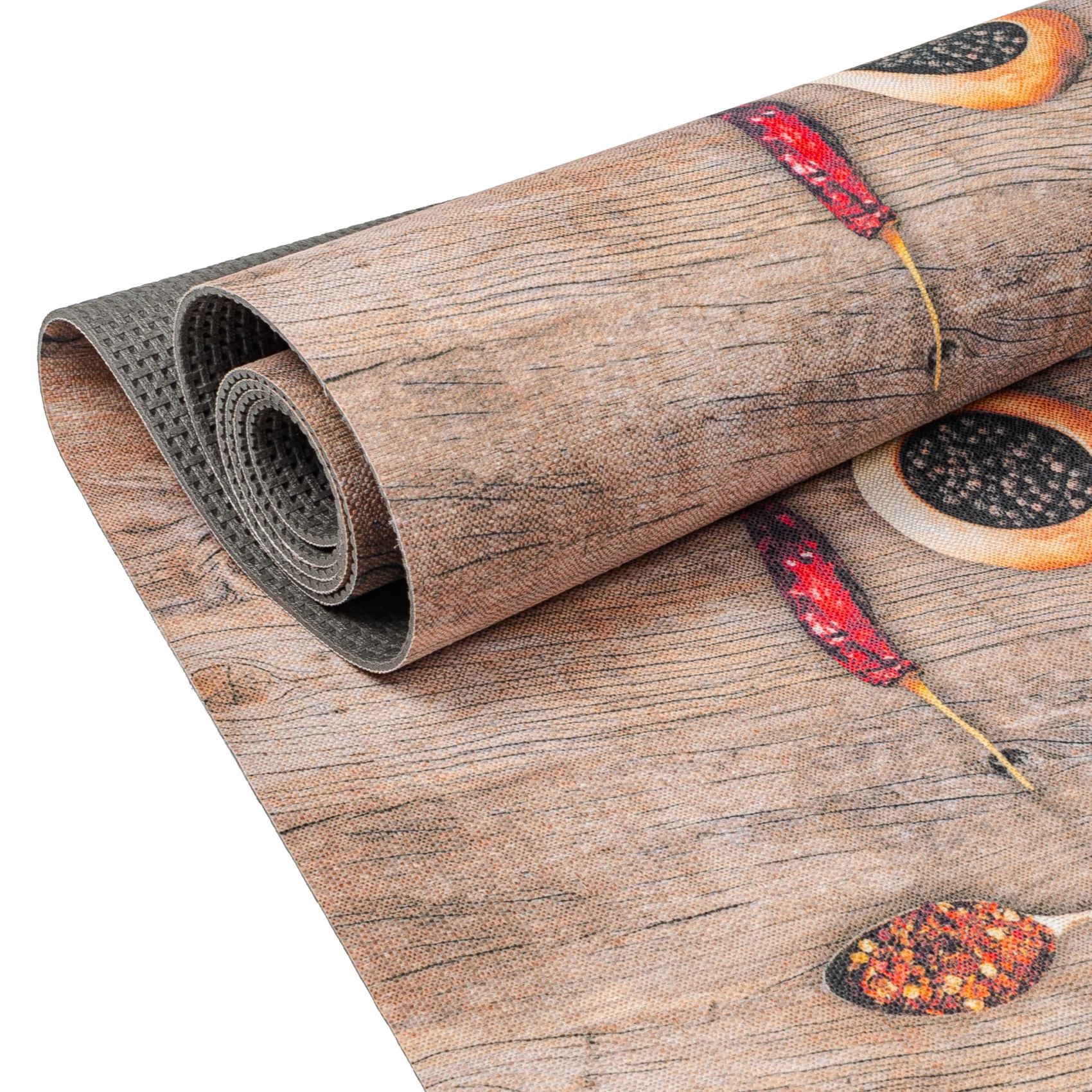 Küchenläufer Teppich Läufer Flurteppich waschbar rutschfest Spicy Breite 65cm 100x65cm