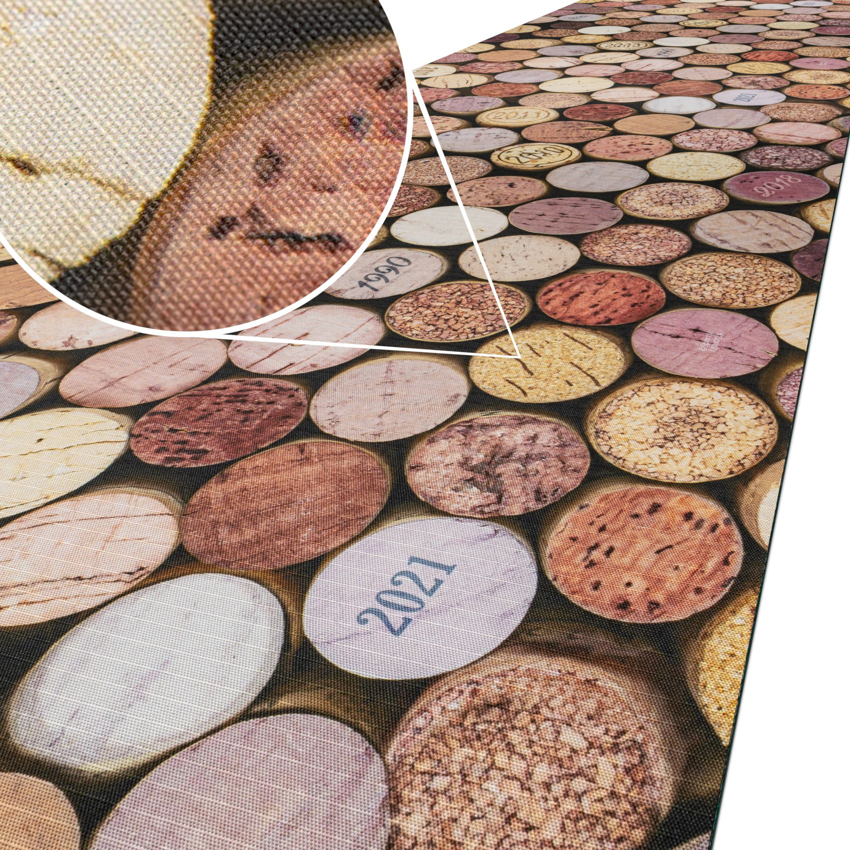 Küchenläufer Küchenteppich Läufer Flur Teppichläufer Sprinty Malaga Mehrfarbig 50cm Breit 100x52cm