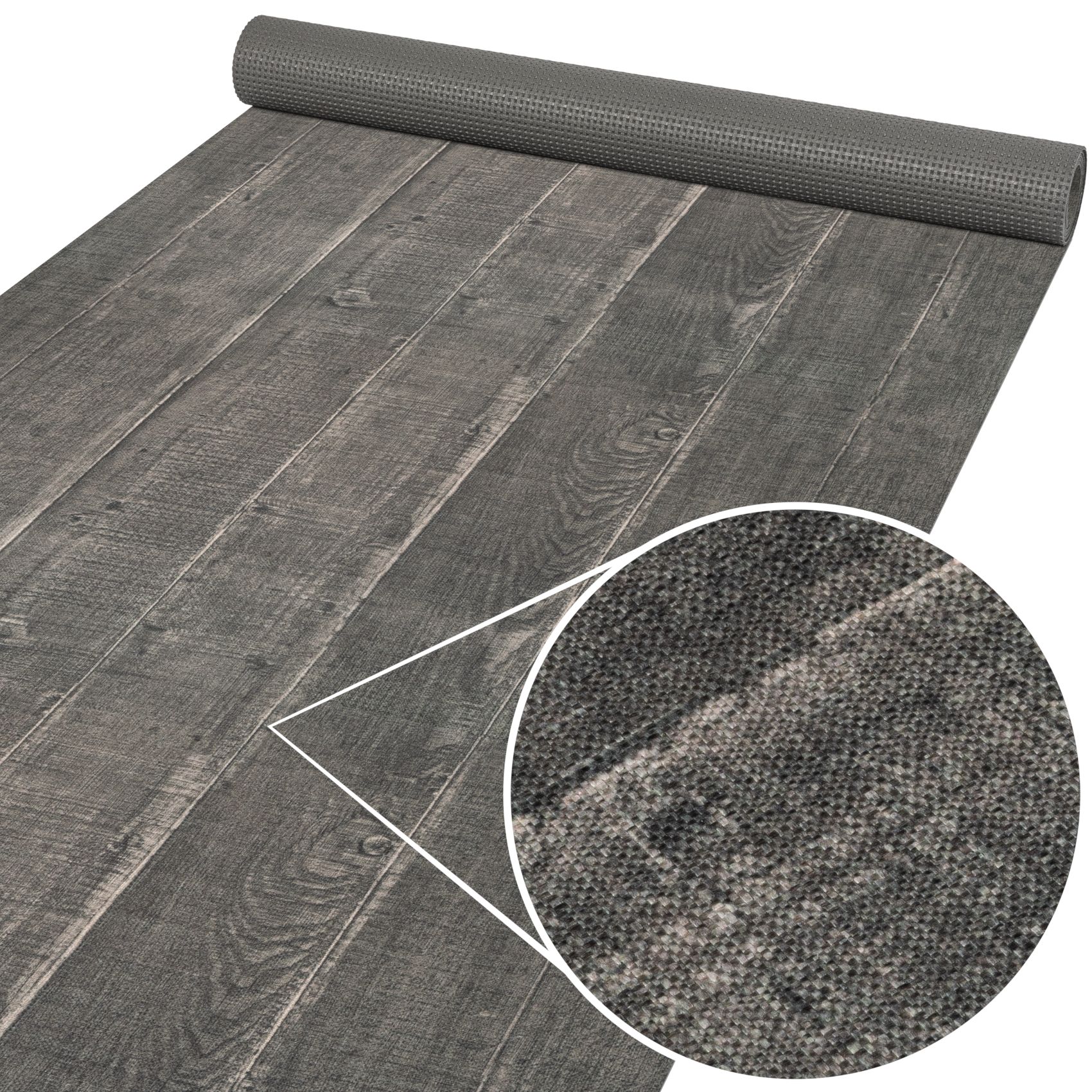 Küchenläufer Teppich Läufer Küchenteppich abwaschbar rutschfest Holzbrett 100x65cm