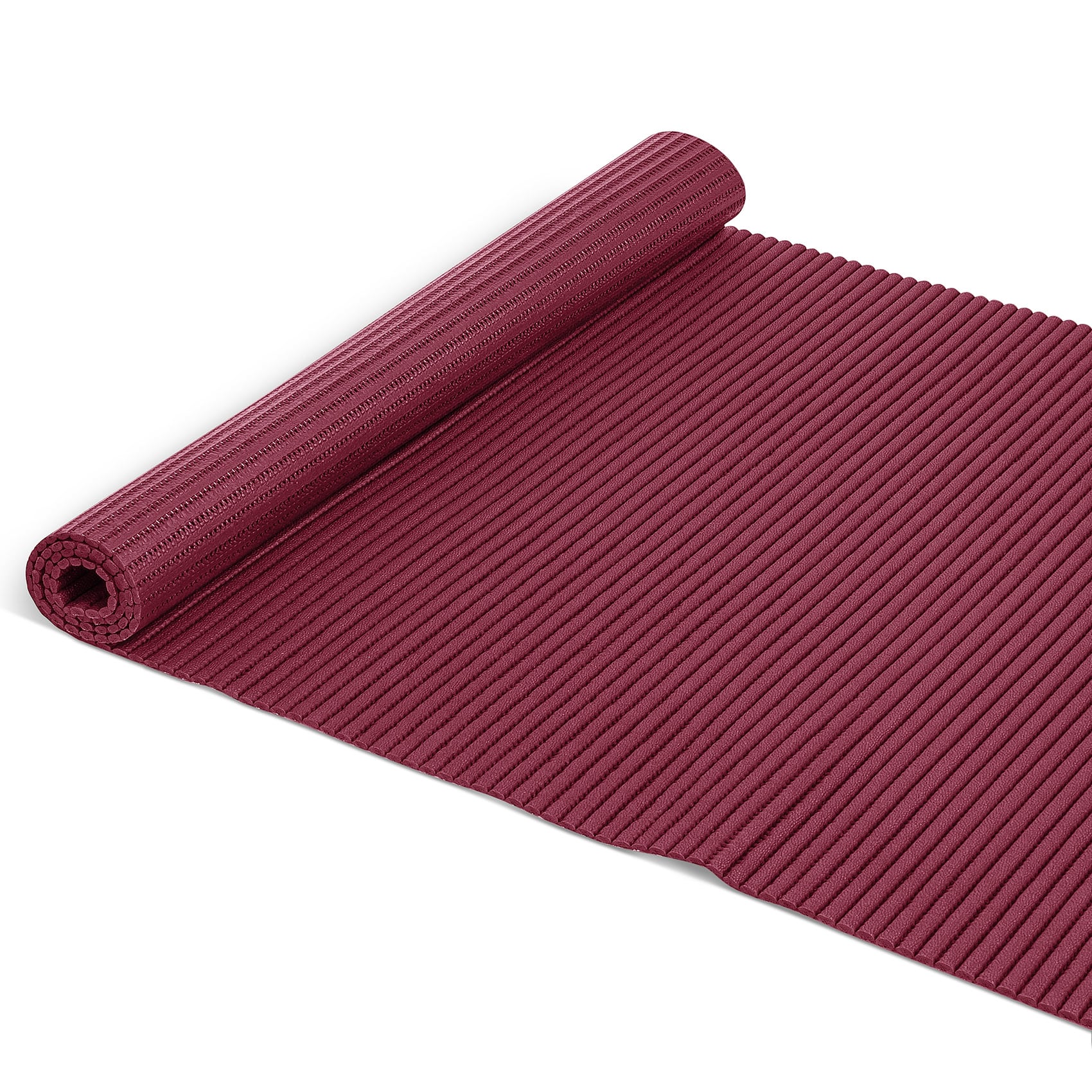 Weichschaummatte Bad Weichschaum Badematte Rot Bordeauxrot Uni Breite 65cm Meterware 100x65cm