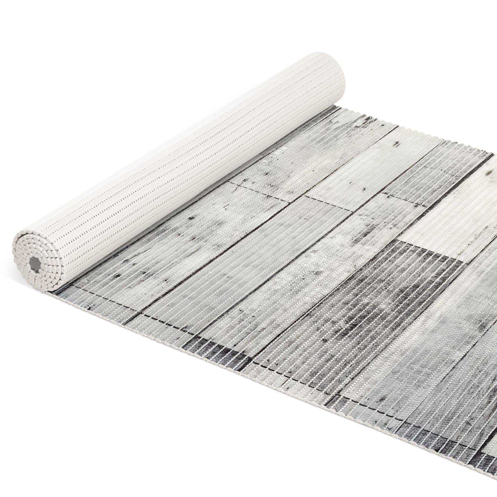 Weichschaummatte Bad Weichschaum Badematte Grau Holz Breite 65cm Meterware Rund 65cm