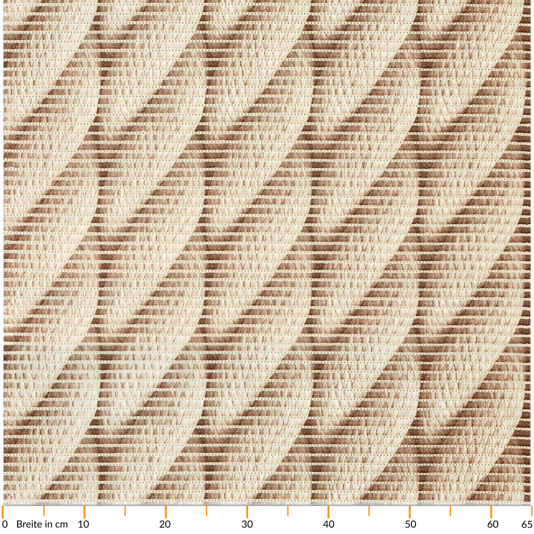 Weichschaummatte Bad Weichschaum Badematte Jute Marine Beige Breite 65cm Meterware 100x65cm