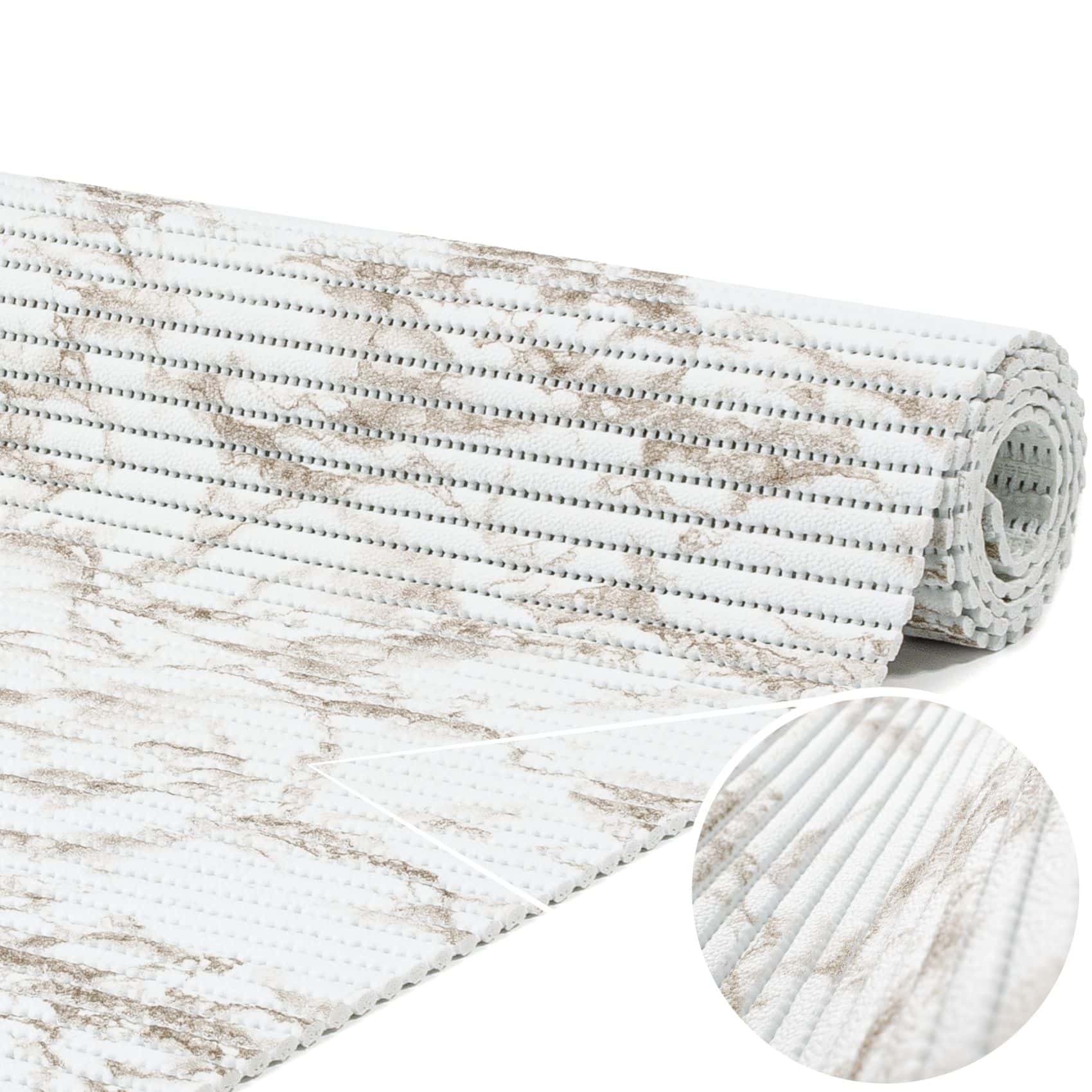 Weichschaummatte Badematte Weichschaum Bad Marmor Braun Breite 130cm Breite Meterware 100x130cm