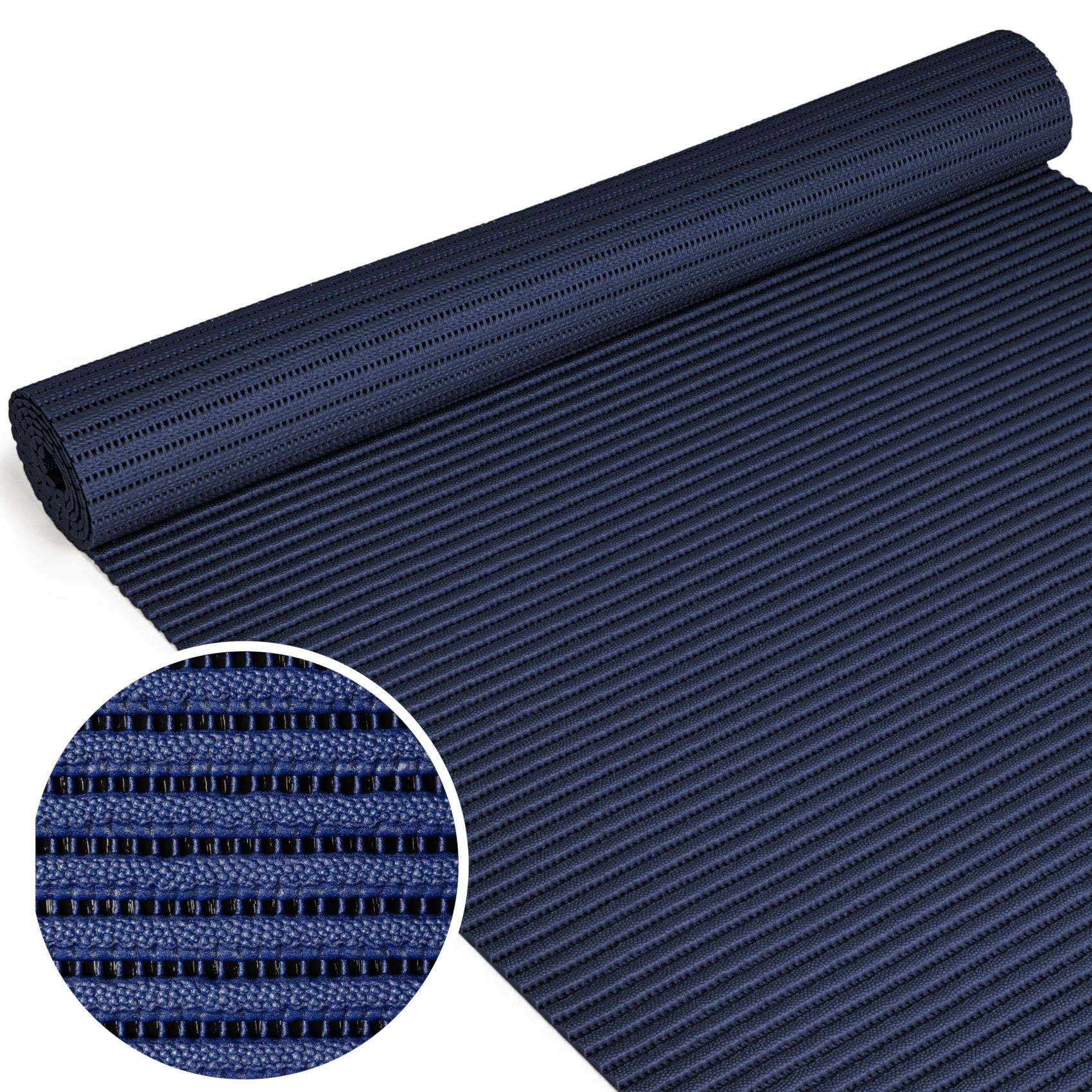 Weichschaummatte Badematte Weichschaum Bad 2 Breiten Classic Uni Einfarbig Meterware Uni Blau 65cm 100cm