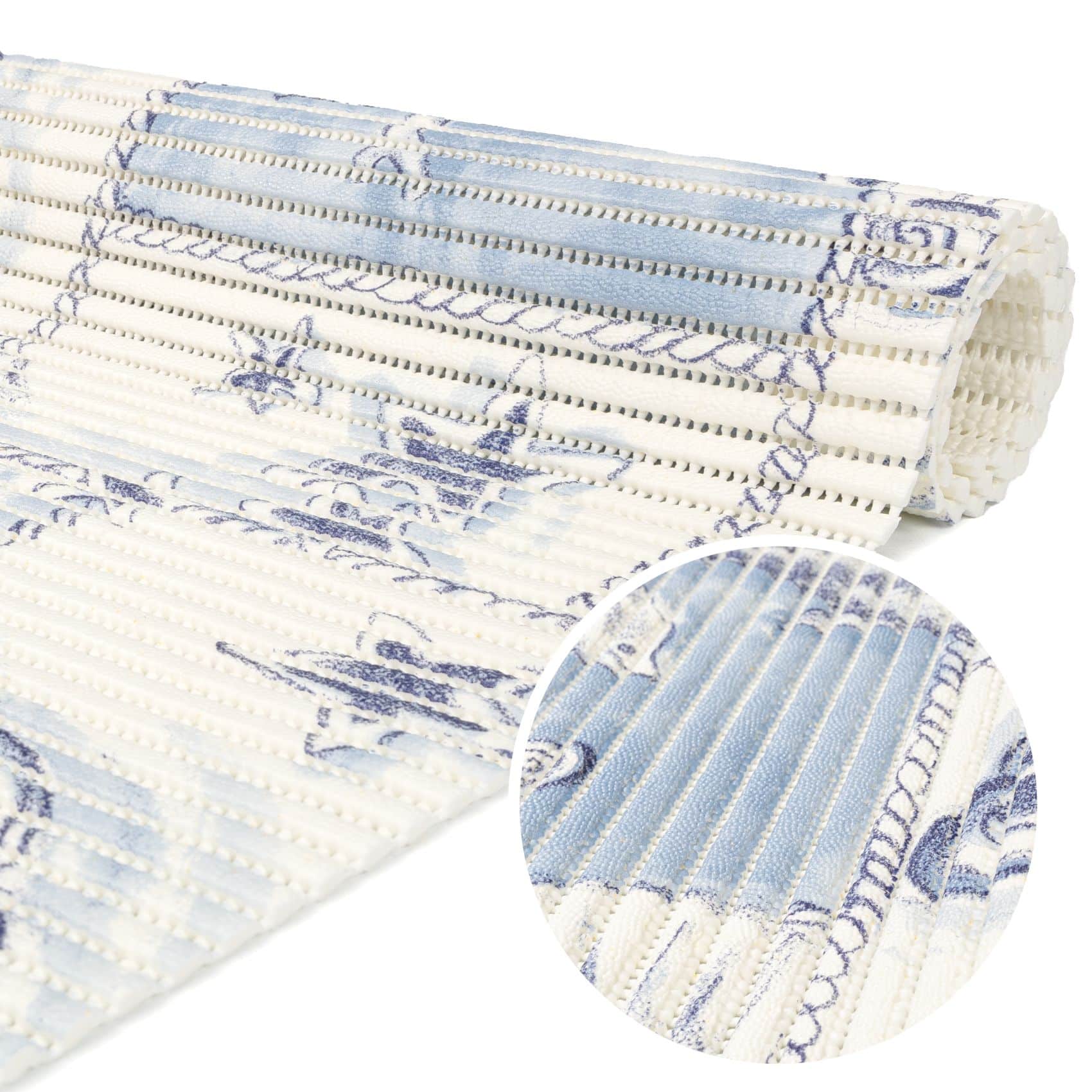 Weichschaummatte Bad Weichschaum Badematte Delfine 65cm Breite Meterware 65x100cm