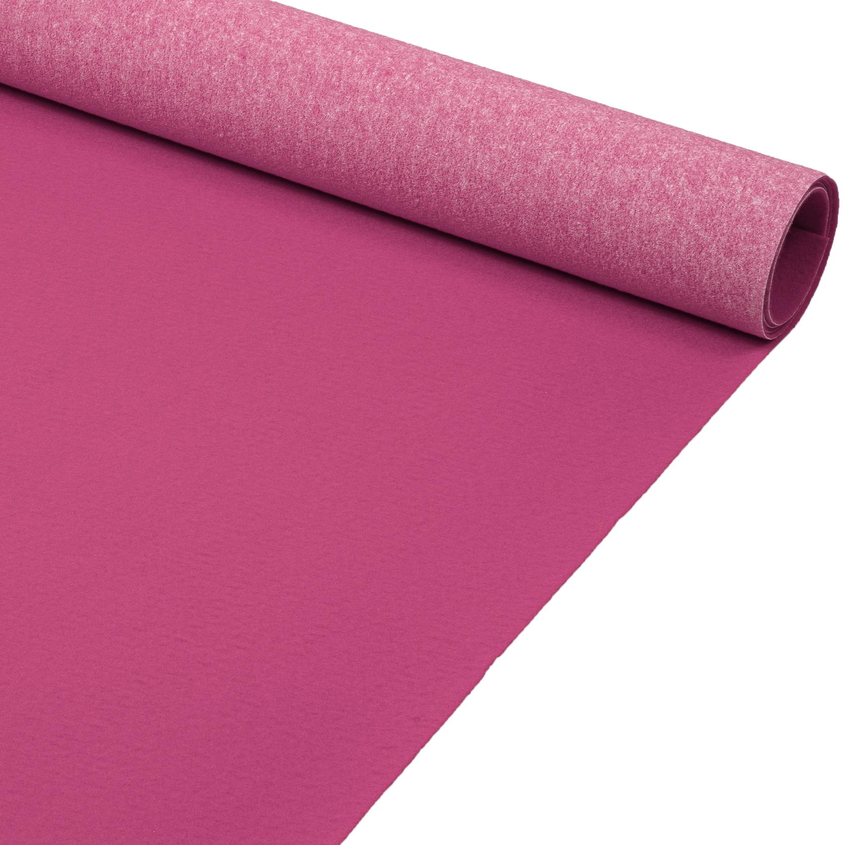 Messeteppich Meterware Eventteppich Läufer Teppich für Messe Events Büro BFL-S1 Magenta 60 cm 100 cm