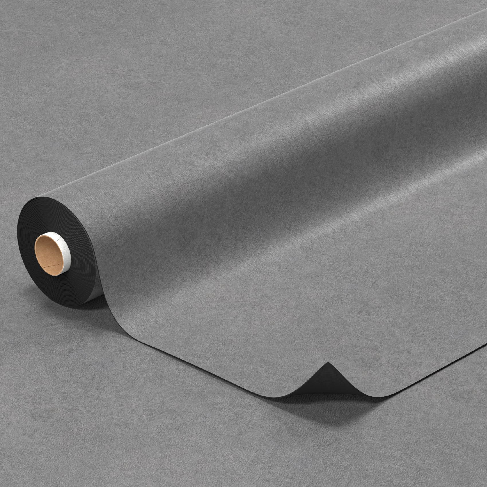 PVC Bodenbelag Vinyl Fußbodenbelag PVC Boden Vinylboden Granitoptik Hellgrau Meterware Breite 140cm 100 x 140 cm