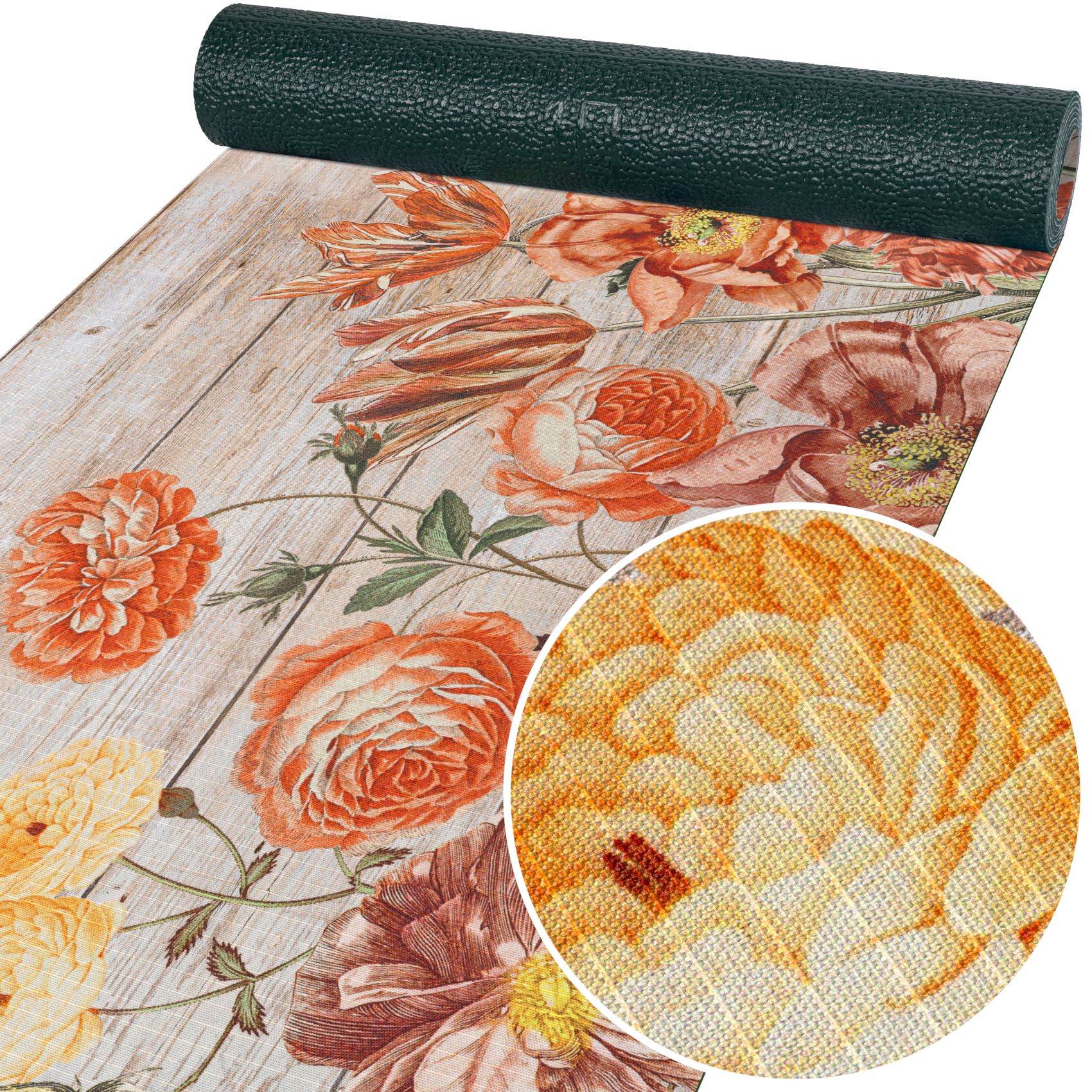 Küchenläufer Teppichläufer Läufer Flur Küchenteppich rutschfest pflegeleicht Serina Breite 52cm 100 x 52 cm