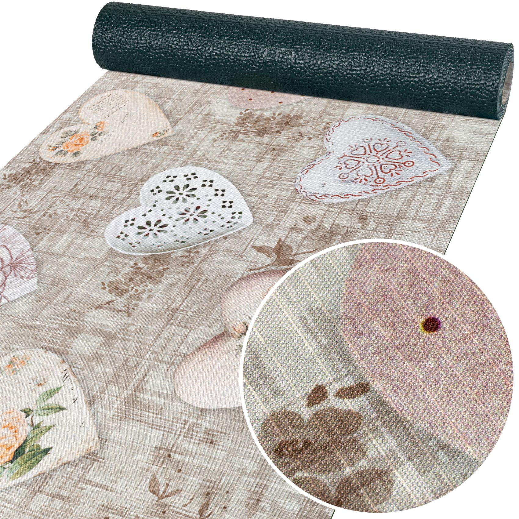 Küchenläufer Teppichläufer Läufer Flur Küchenteppich rutschfest pflegeleicht Malora Breite 52cm 100 x 52 cm