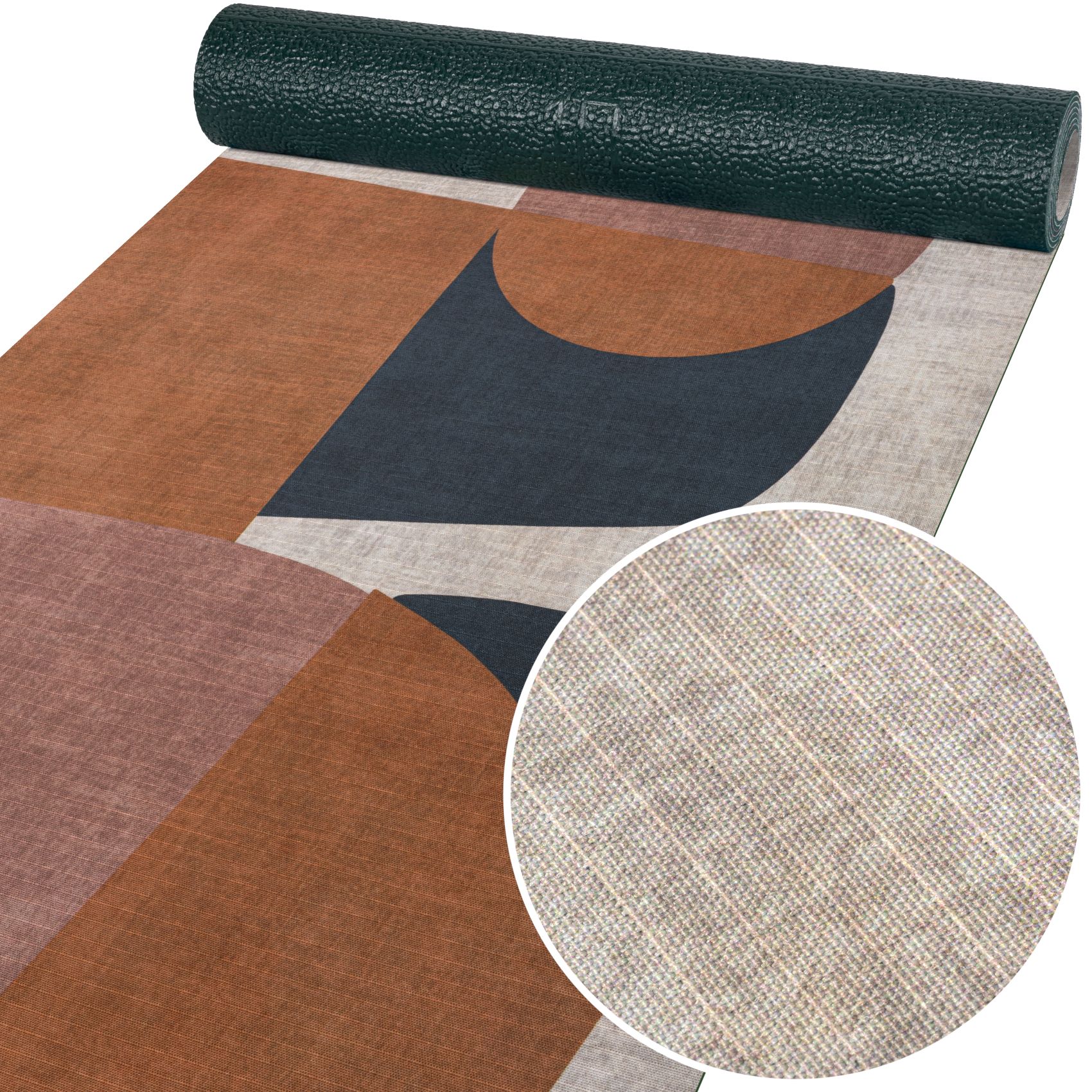 Küchenläufer Teppichläufer Läufer Flur Küchenteppich rutschfest pflegeleicht Melora Breite 52cm 100 x 52 cm