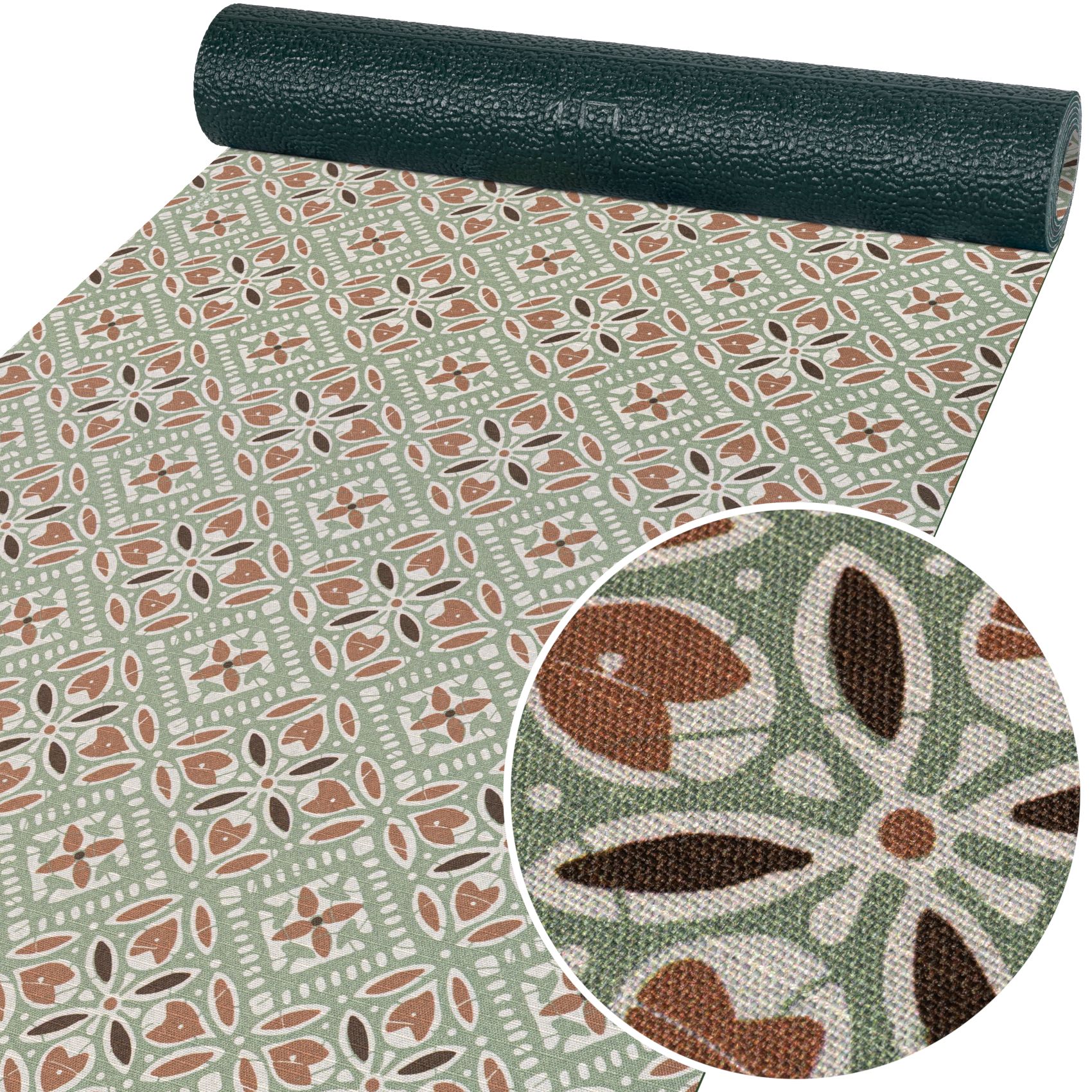 Küchenläufer Teppichläufer Läufer Flur Küchenteppich rutschfest pflegeleicht Cavena Breite 52cm 120 x 52 cm