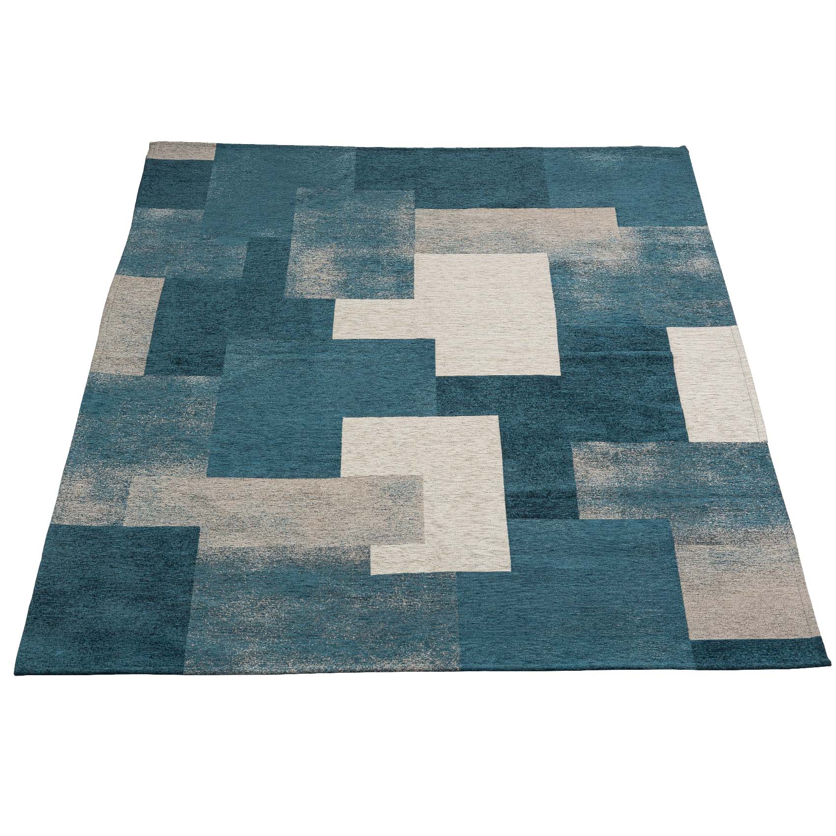 Teppich Martina Blau 55 x 80 cm