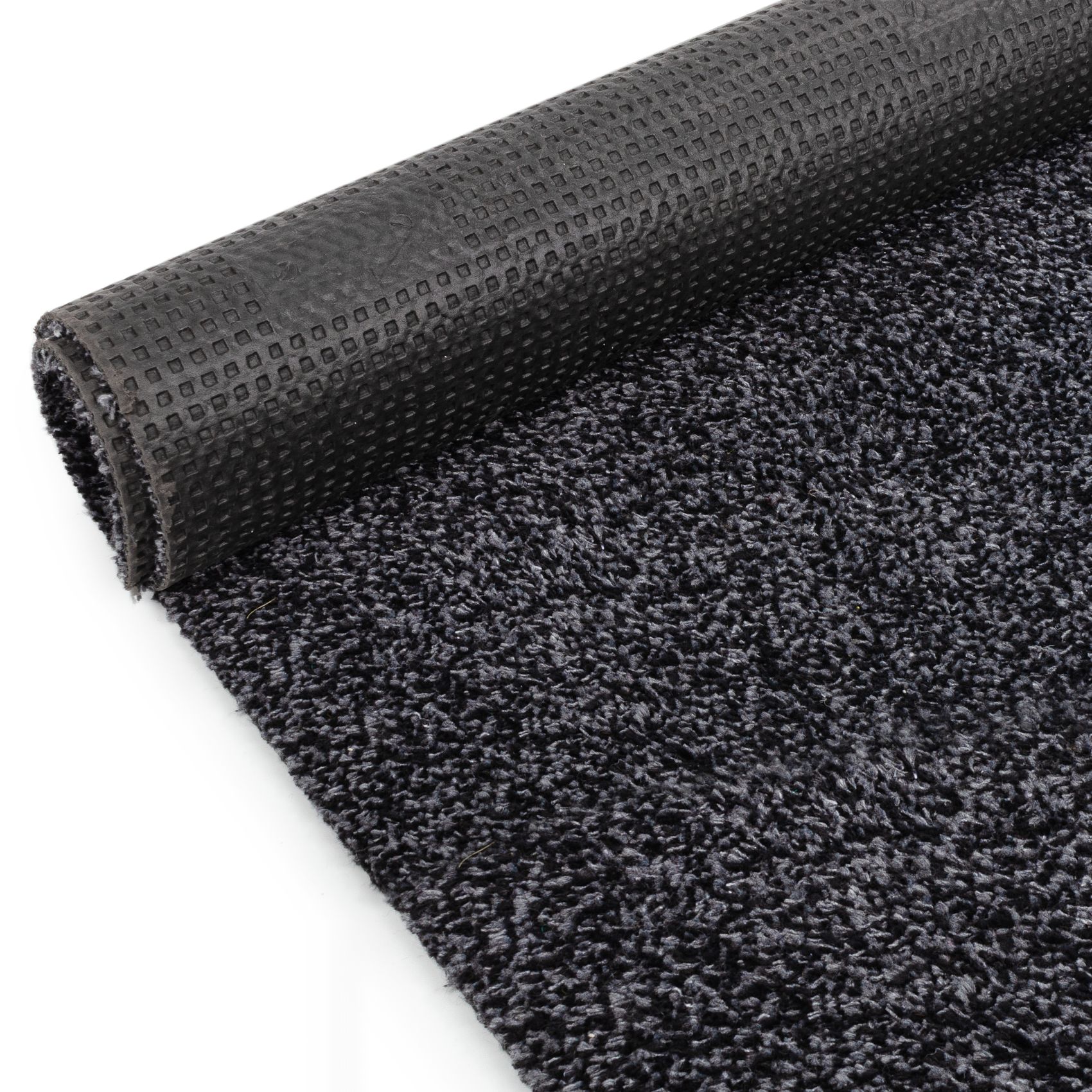 Teppichläufer Läufer Flur Schmutzfangteppich Sauberlaufmatte Dover Meterware Breite 100cm Anthrazit 100x100cm