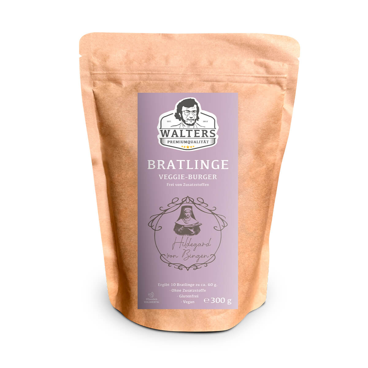 Bratlinge - Veggieburger nach "Hildegard von Bingen" für 10 Bratlinge