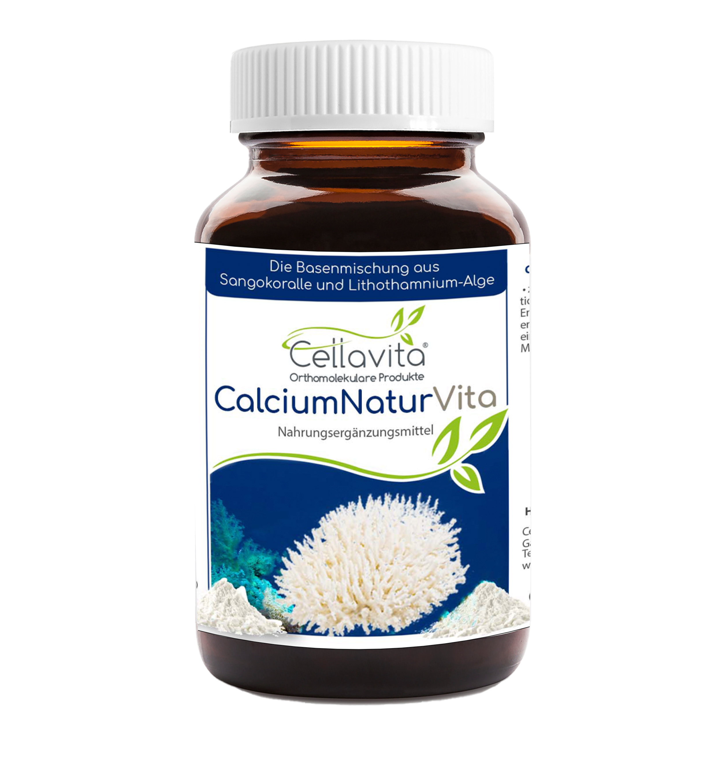 Calcium Natur Vita - Monatsvorrat - Pulver