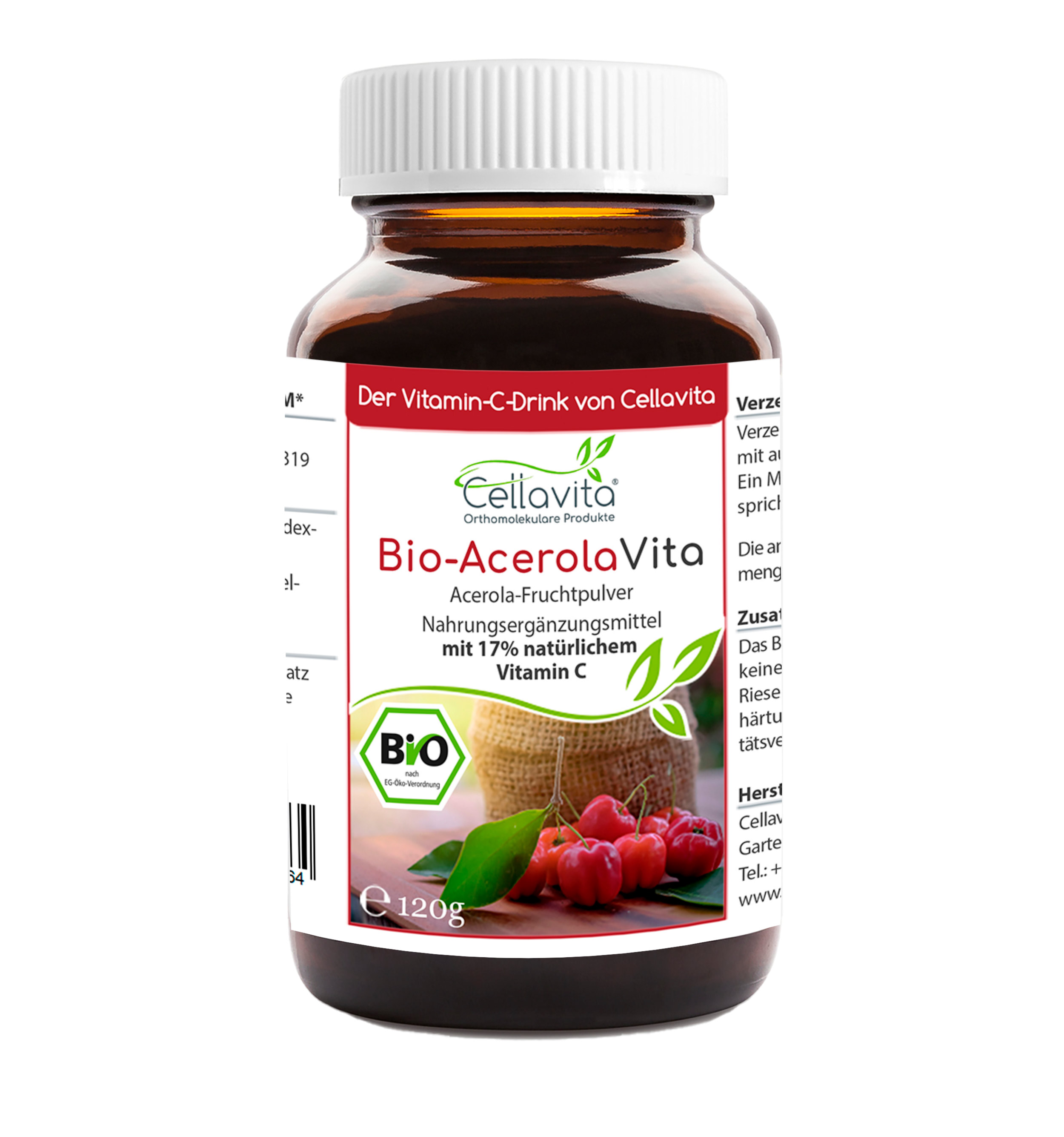 Bio Acerola Vita (Der Vitamin-C-Drink) Pulver
