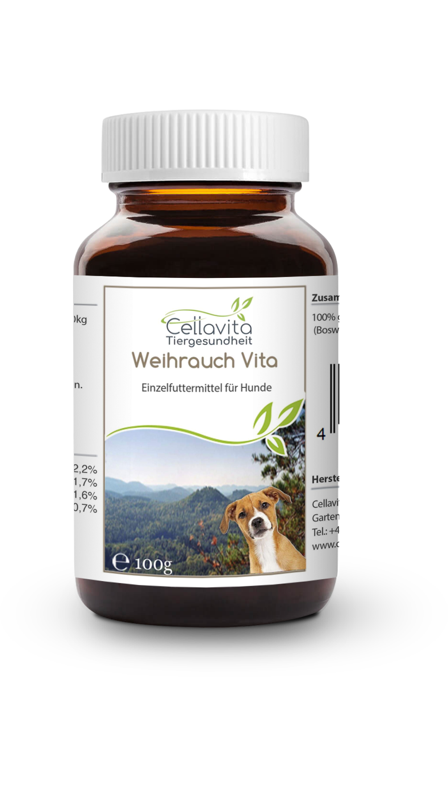 Weihrauch - 100g für Hunde im Glas