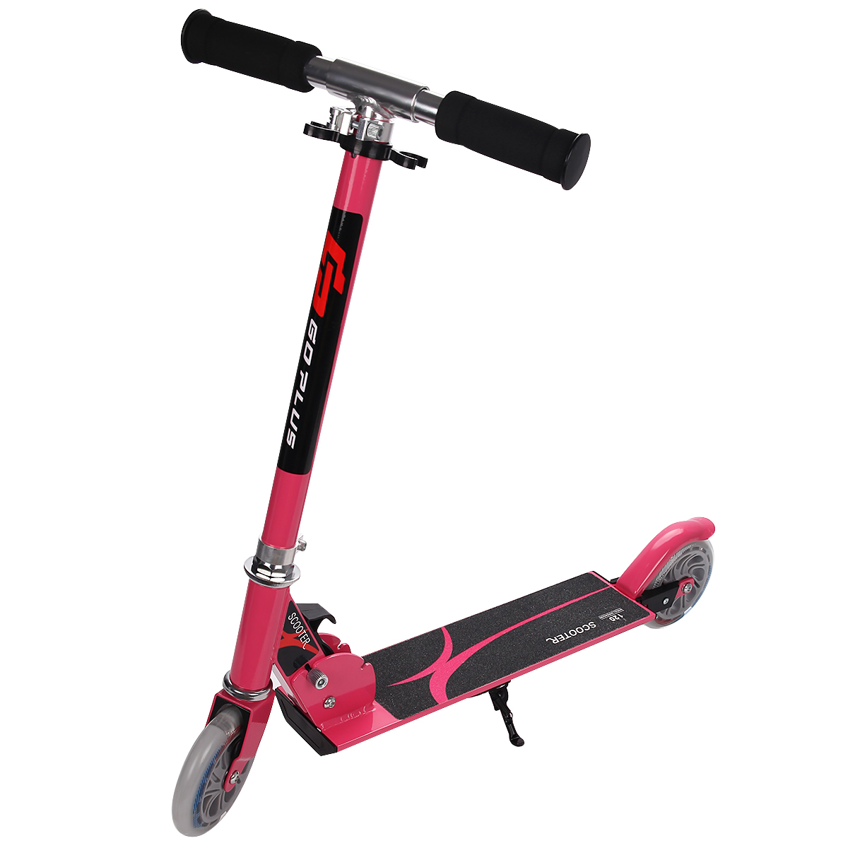 Scooter Roller Tretroller Kinderroller Cityroller klappbar bis 70KG-pink