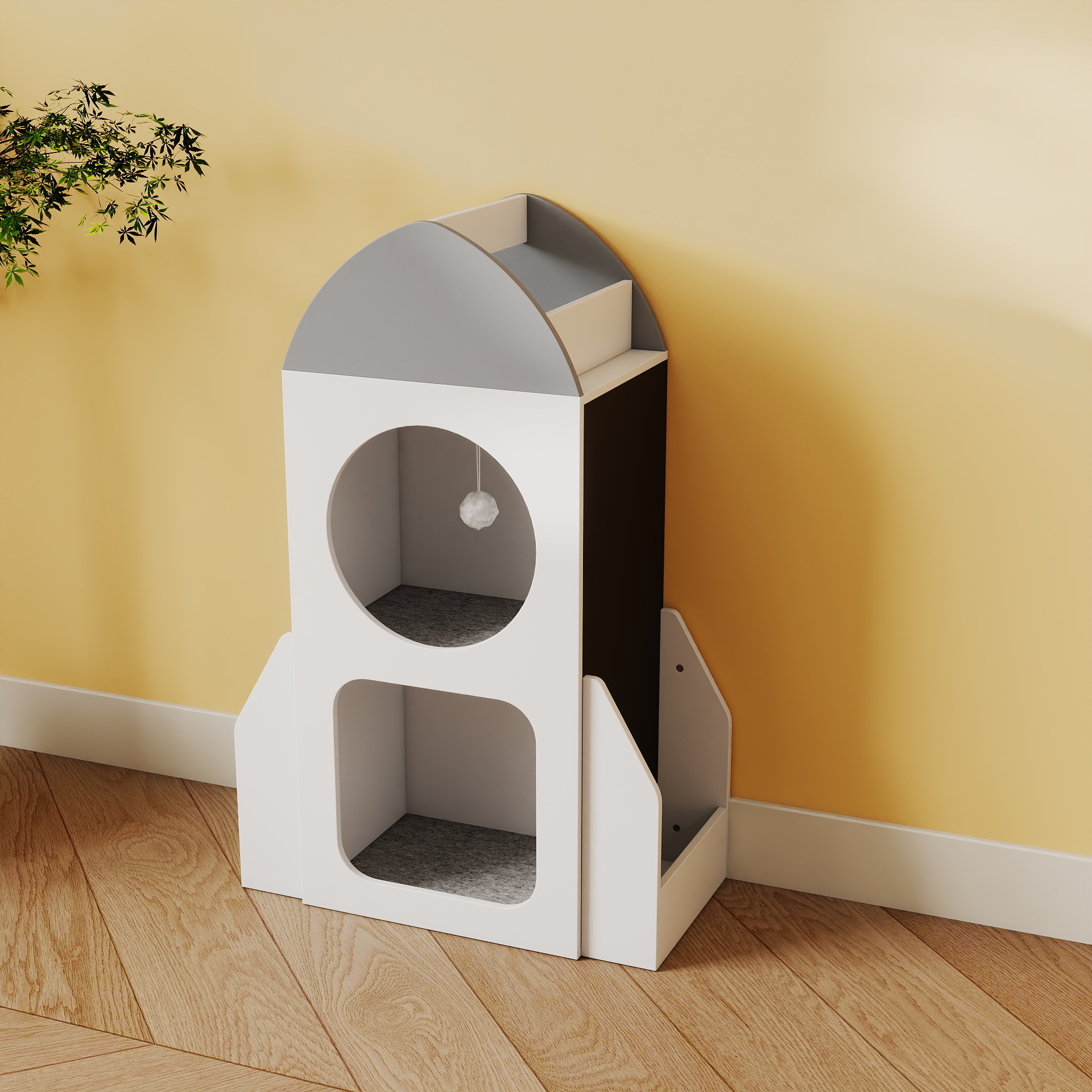 3-stufiges Kinder Bücherregal Raketen-Weltraum-Thema Toddler Spielzeug-Aufbewahrungsorganizer mit Tafel Weiß