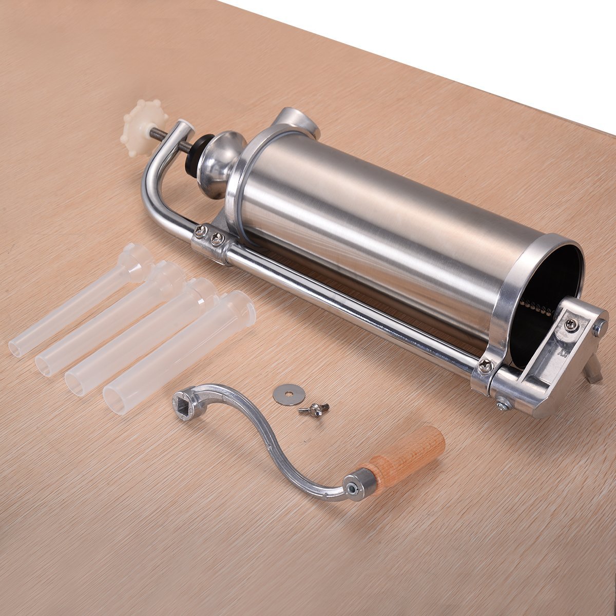 Wurstfüller Wurstmaschine Wurstfüllmaschine Wurstspritze inkl. 4 Füllrohre 2,5 kg