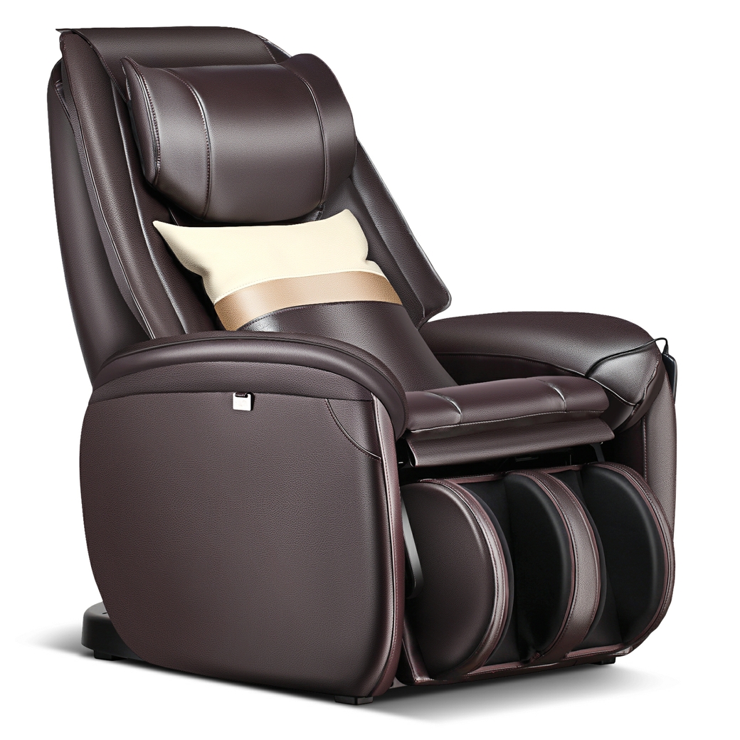 Zero Gravity SL Spur Massagestuhl Liegestuhl mit Ganzkörpermassage Rückenheizung Braun