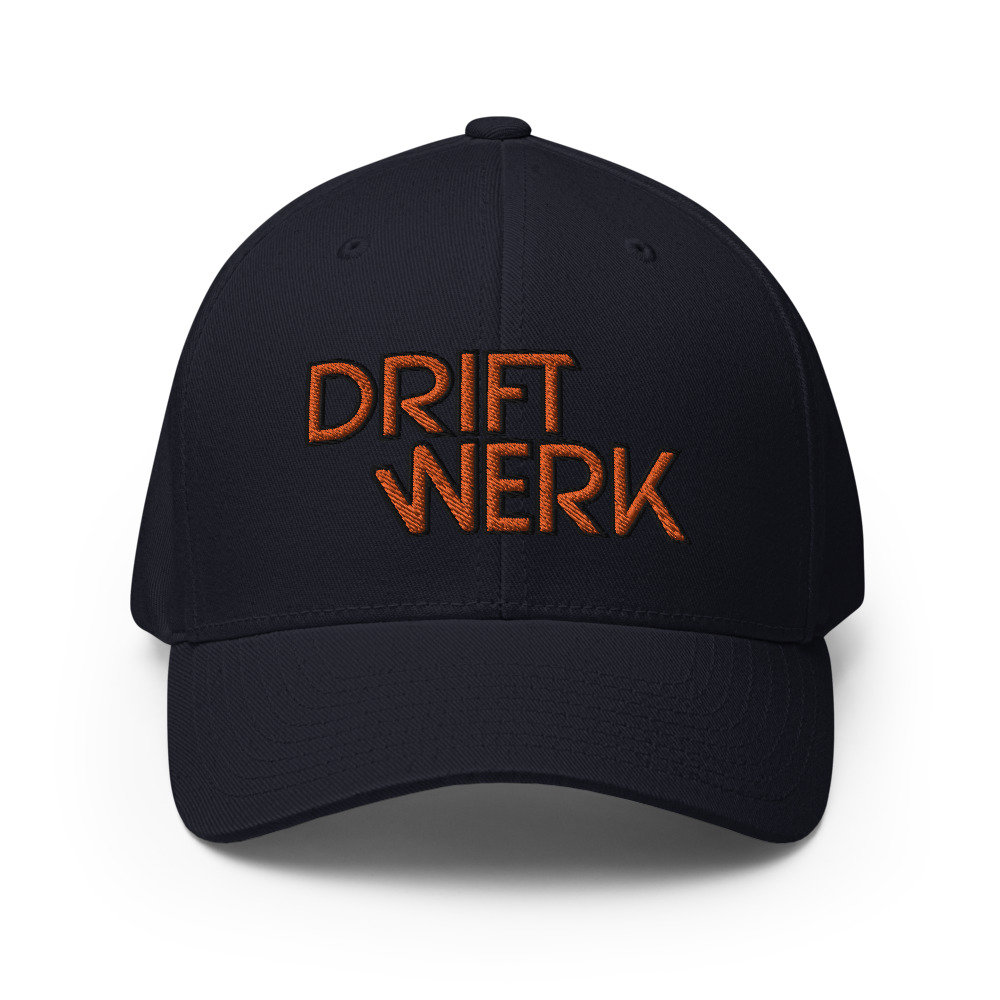 Driftwerk Baseball Cap Flexfit - Dark Navy / L/XL