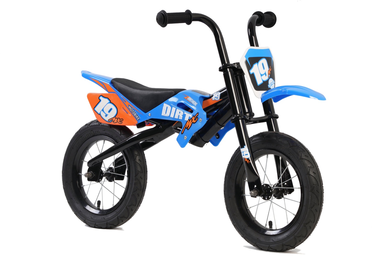 B-Ware Driftwerk DirtMX Balance Bike Laufrad blau orange