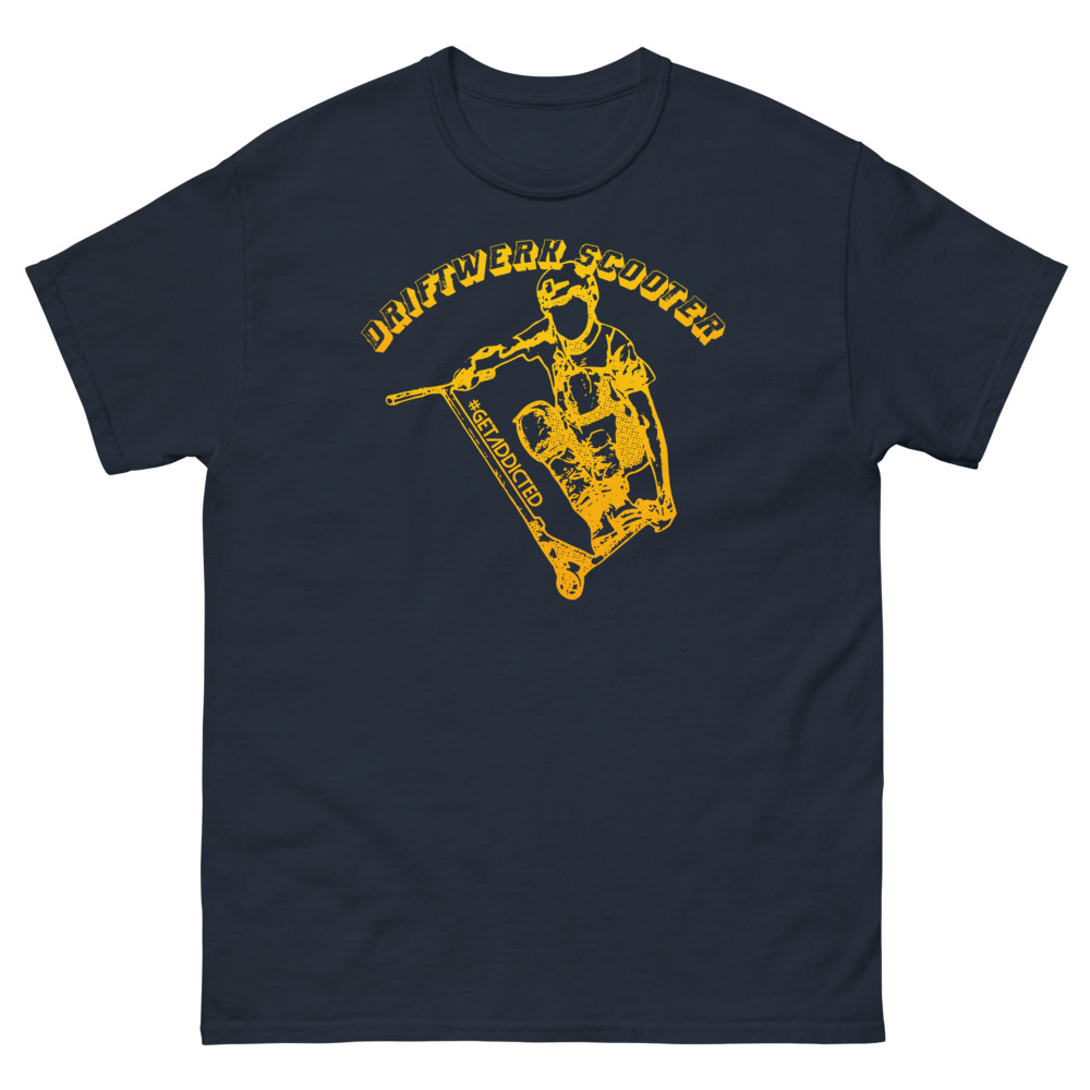 Driftwerk Scooter T-Shirt - Navy / 3XL