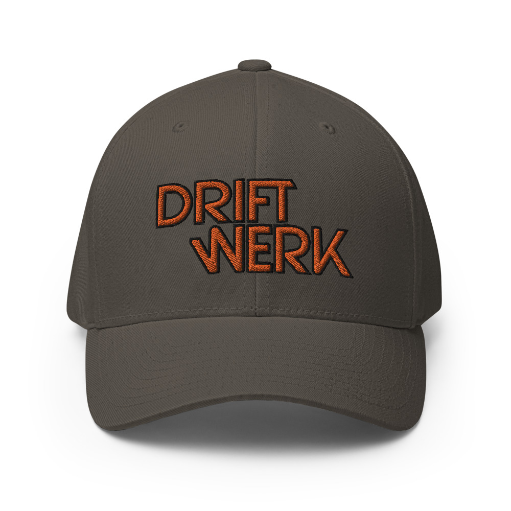 Driftwerk Baseball Cap Flexfit - Dark Grey / L/XL