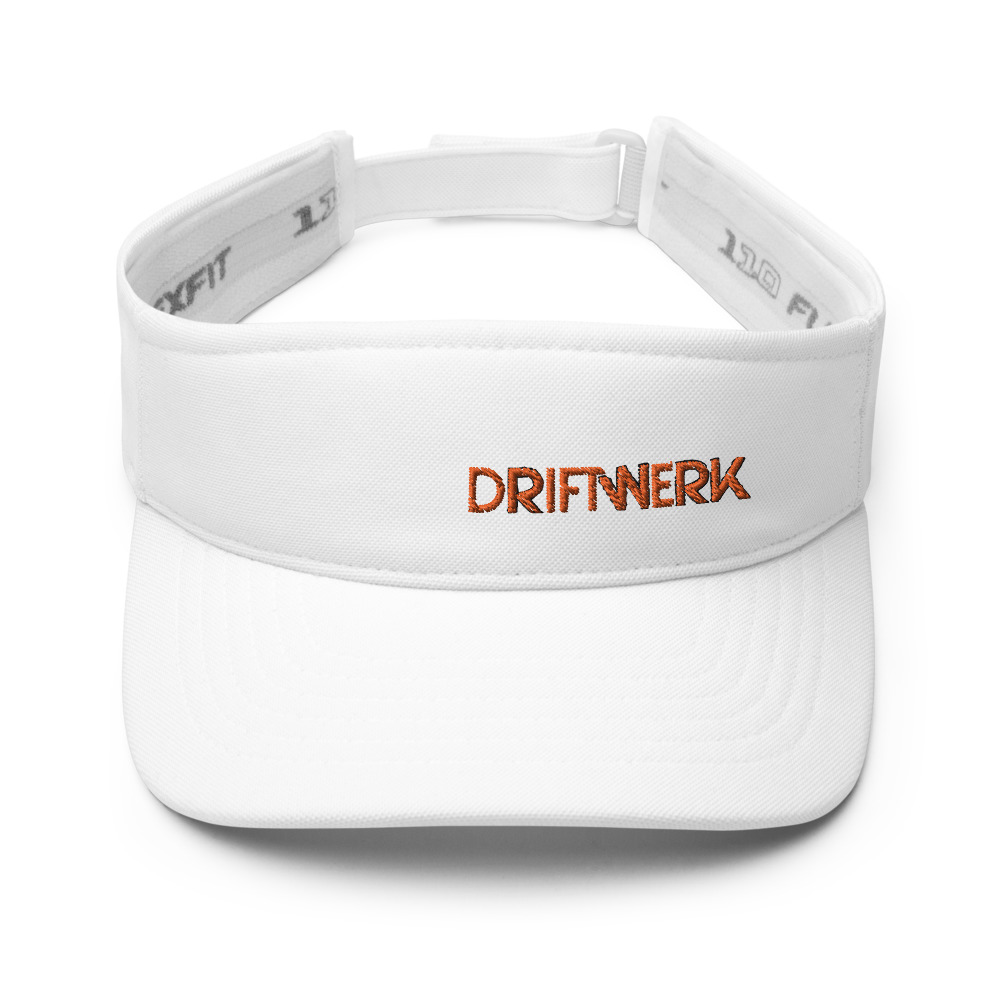 Driftwerk Visor Cap - White