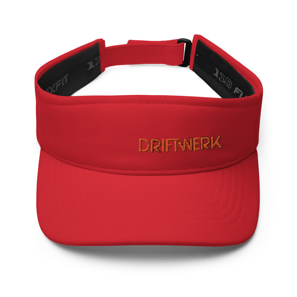 Driftwerk Visor Cap - Red