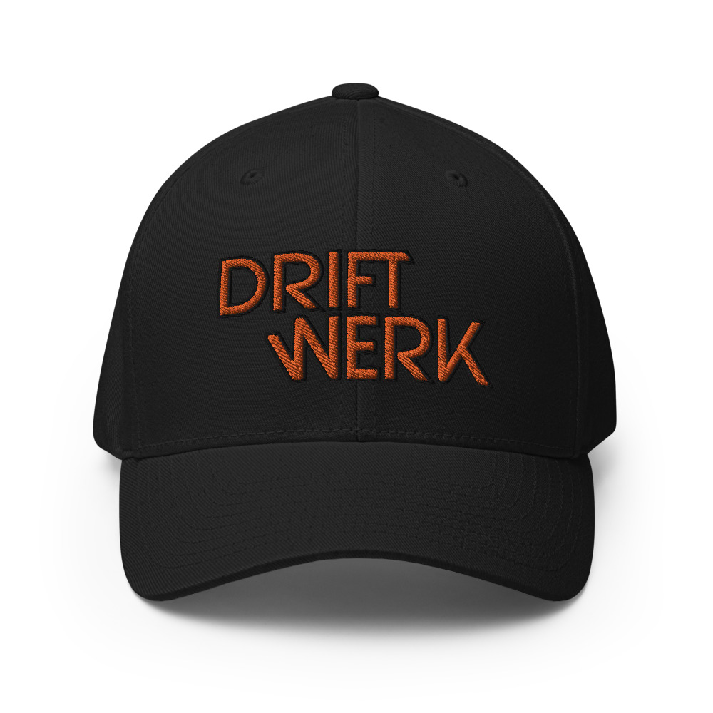 Driftwerk Baseball Cap Flexfit - Black / S/M