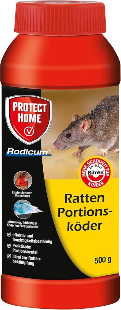 Rodicum Ratten Portionsköder 500 gr.