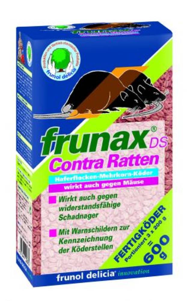 frunax DS Contra Ratten 25ppm 6x100 gr