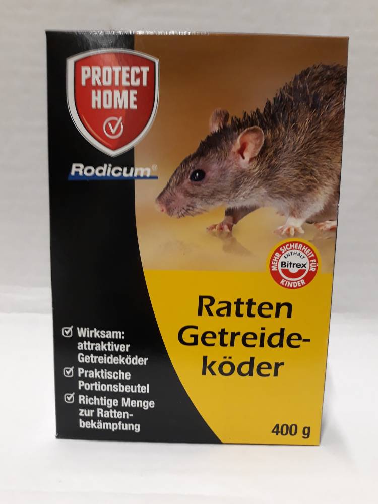 Rodicum Ratten Getreideköder 400 gr.