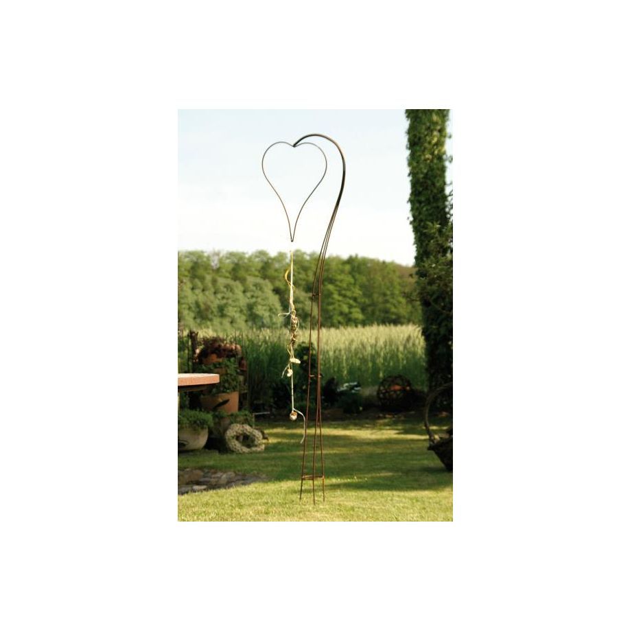 Deko-Rankhilfe 'HERZ', Rost