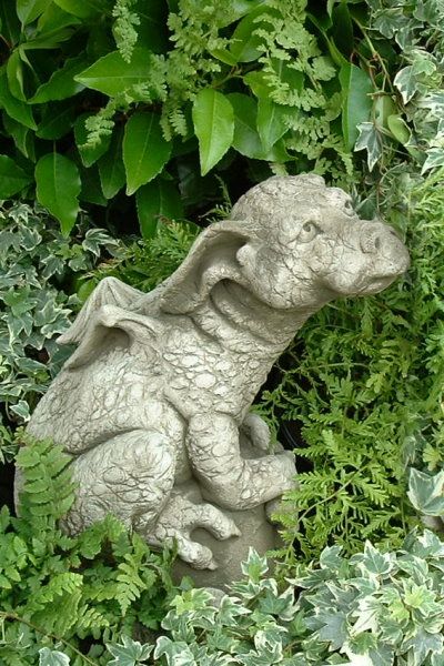 Gartenfigur 'PUDDLES', Drache, © by Fiona Scott - Original von Vidroflor