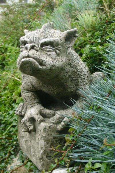 Gartenfigur 'BERTIE', Gargoyle, © by Fiona Scott - Original von Vidroflor