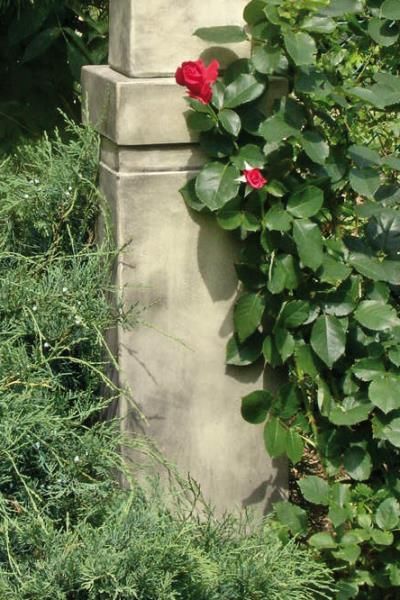 Sockel für Gartenfigur Büste Moderne Romantik, Steinguss - Original von Vidro...
